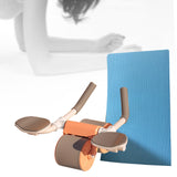 Maxbell Professional Abdominal Roller Wheel for Equipment Abdominal Core Trainer Exercise Orange
