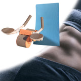 Maxbell Professional Abdominal Roller Wheel for Equipment Abdominal Core Trainer Exercise Orange