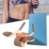 Maxbell Professional Abdominal Roller Wheel for Equipment Abdominal Core Trainer Exercise Orange
