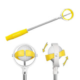 Maxbell Portable Telescopic Golf Ball Retriever Extendable Folding Lightweight Yellow