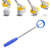 Maxbell Portable Telescopic Golf Ball Retriever Extendable Folding Lightweight Blue