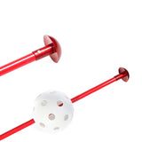 Maxbell Golf Swing Trainer Stick Motion Corrector Lightweight for Practice Speed Red