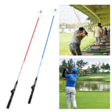 Maxbell Golf Swing Trainer Stick Motion Corrector Lightweight for Practice Speed Red