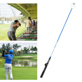 Maxbell Golf Swing Trainer Stick Motion Corrector Lightweight for Practice Speed Blue