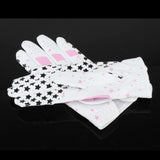 Maxbell Kids Golf Gloves Both Hands Junior Youth Riding Golf Mitts Outdoor Sports Pink 15-15.5cm