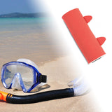 Maxbell Diving Snorkel Protective Sleeve Snorkeling for Water Sports Swimming Gear Orange