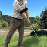 Maxbell Golf Swing Training Aid Golfer Practice Swing Gesture Correcting Arm Band
