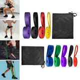 Maxbell Resistance Bands Set Strength Training Workout Bands for Fitness Working Out 4pcs