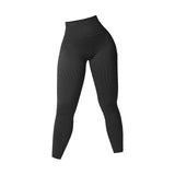 Maxbell Womens Yoga Pants High Waist Leggings Stretch for Running Exercise Workout Black S