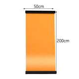 Maxbell Yoga Slide Board Pad Portable Sliding Board for Leg Core Training Skating Orange 2m