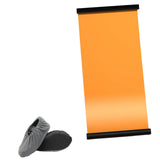 Maxbell Yoga Slide Board Pad Portable Sliding Board for Leg Core Training Skating Orange 2m