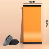 Maxbell Yoga Slide Board Pad Portable Sliding Board for Leg Core Training Skating Orange 2m