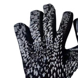 Maxbell Football Goalkeeper Gloves Strong Grip Goalie Gloves for Adult Unisex Youth Black