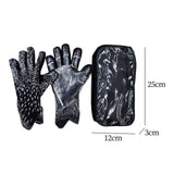 Maxbell Football Goalkeeper Gloves Strong Grip Goalie Gloves for Adult Unisex Youth Black