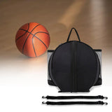 Maxbell Portable Basketball Shoulder Bag Football Bag Sports Ball Bag for Travel