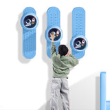 Maxbell Wall Mounted Kids Jump Training Kid Exercise School Touch Jump High Counter Blue