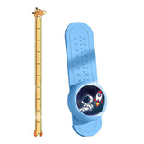 Maxbell Wall Mounted Kids Jump Training Kid Exercise School Touch Jump High Counter Blue