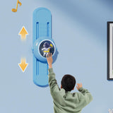 Maxbell Wall Mounted Kids Jump Training Kid Exercise School Touch Jump High Counter Blue