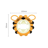 Maxbell Nonslip Hand Grip Strengthener Adjustable Resistance Fitness Hand Exerciser orange