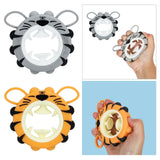 Maxbell Nonslip Hand Grip Strengthener Adjustable Resistance Fitness Hand Exerciser orange
