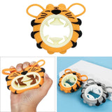 Maxbell Nonslip Hand Grip Strengthener Adjustable Resistance Fitness Hand Exerciser orange