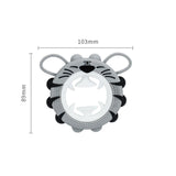Maxbell Nonslip Hand Grip Strengthener Adjustable Resistance Fitness Hand Exerciser grey