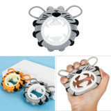 Maxbell Nonslip Hand Grip Strengthener Adjustable Resistance Fitness Hand Exerciser grey