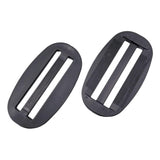 Maxbell 2Pcs Slide Buckle Scuba Diving Weight Belt Webbing Keeper for Swimming BCD