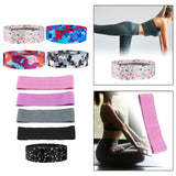 Maxbell Resistance Band Comfortable Pull up Assist Elastic for Fitness Squat Thigh White Floral