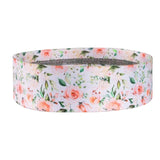 Maxbell Resistance Band Comfortable Pull up Assist Elastic for Fitness Squat Thigh White Floral