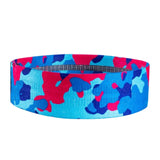 Maxbell Resistance Band Comfortable Pull up Assist Elastic for Fitness Squat Thigh Camouflage Blue