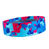 Maxbell Resistance Band Comfortable Pull up Assist Elastic for Fitness Squat Thigh Camouflage Blue