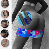 Maxbell Resistance Band Comfortable Pull up Assist Elastic for Fitness Squat Thigh Camouflage Blue