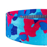 Maxbell Resistance Band Comfortable Pull up Assist Elastic for Fitness Squat Thigh Camouflage Blue