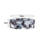 Maxbell Resistance Band Comfortable Pull up Assist Elastic for Fitness Squat Thigh Camouflage Gray