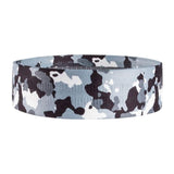 Maxbell Resistance Band Comfortable Pull up Assist Elastic for Fitness Squat Thigh Camouflage Gray
