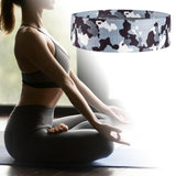 Maxbell Resistance Band Comfortable Pull up Assist Elastic for Fitness Squat Thigh Camouflage Gray