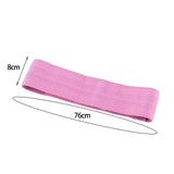 Maxbell Resistance Band Comfortable Pull up Assist Elastic for Fitness Squat Thigh Pink