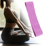Maxbell Resistance Band Comfortable Pull up Assist Elastic for Fitness Squat Thigh Violet