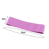 Maxbell Resistance Band Comfortable Pull up Assist Elastic for Fitness Squat Thigh Violet