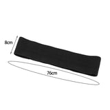 Maxbell Resistance Band Comfortable Pull up Assist Elastic for Fitness Squat Thigh Black
