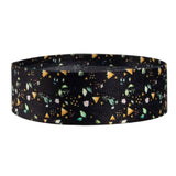 Maxbell Resistance Band Comfortable Pull up Assist Elastic for Fitness Squat Thigh Black Floral