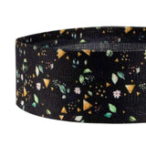 Maxbell Resistance Band Comfortable Pull up Assist Elastic for Fitness Squat Thigh Black Floral