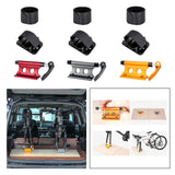 Maxbell Bike Block Fork Mount Support Aluminum Alloy Bracket Luggage Rack Holder Red