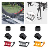 Maxbell Bike Block Fork Mount Support Aluminum Alloy Bracket Luggage Rack Holder Red