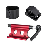 Maxbell Bike Block Fork Mount Support Aluminum Alloy Bracket Luggage Rack Holder Red