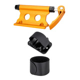 Maxbell Bike Block Fork Mount Support Aluminum Alloy Bracket Luggage Rack Holder Yellow