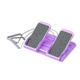 Maxbell Slant Board Calf Stretcher Incline Boards Body Stretching Balancing Board Violet Pull Cord