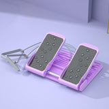 Maxbell Slant Board Calf Stretcher Incline Boards Body Stretching Balancing Board Violet Pull Cord