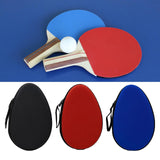 Maxbell Table Tennis Racket Case Storage Case Sturdy for Competition Indoor Outdoor black